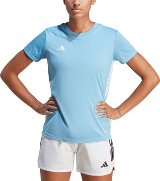 KOSZULKA DAMSKA ADIDAS TABELA 23 JERSEY BŁĘKITNA IA9148 r L