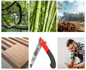 ПИЛА ГАНДБОЛЬНАЯ СКЛАДНАЯ САДОВАЯ ДЛЯ ОБРЕЗКИ ВЕТОК ЛЕГКАЯ УНИВЕРСАЛЬНАЯ