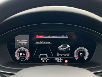 Audi A4 B9 Limousine Facelifting 2.0 40 TDI 204KM 2023 Audi A4 Limousine Android Auto Reflektory LED Nawigacja Cyfrowe zegary Kam, zdjęcie 19