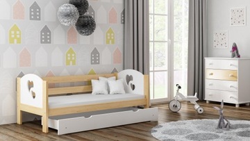 Wrobel-F3 160x80 Детская кровать с рисунком
