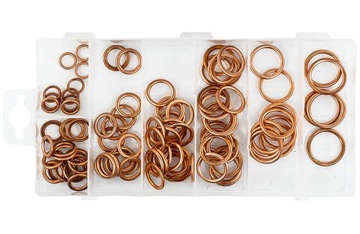 НАДУВАННЫЕ МЕДНЫЕ ШАЙБЫ НАБОР МЕДНЫХ ШАЙБ MIX COPPER 95 EL