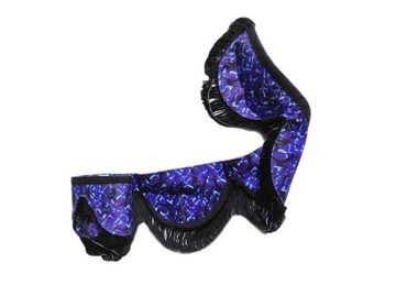 ДВУХСЛОЙНЫЕ ШТОРЫ ПЛИССИРОВАННЫЕ, СИНИЙ ПЛЮШ НАВЕРХУ