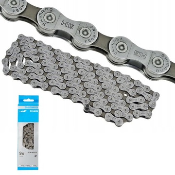 ŁAŃCUCH ROWEROWY SHIMANO DEORE CN-HG53 114 OGNIW 9 RZĘDOWY