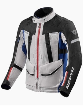Rev'it ! Sand 4 H2O Silver/Blue kurtka motocyklowa