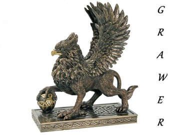 МИФИЧЕСКИЙ ЛЕВ ГРИФОН С ГОЛОВОЙ И КРЫЛЬЯМИ ОРЛА v