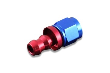 Końcówka prosta AN6 Push On Czerwony
