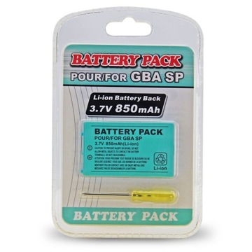 Bateria 850 mAh Nintendo GBA GameBoy Advance SP