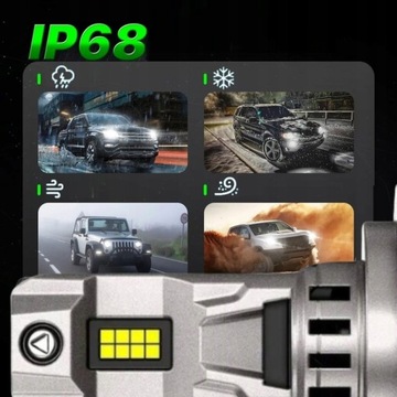 H7 СВЕТОДИОДНЫЕ ЛАМПЫ FATEEYE 1 ДО 1 CANBUS МОЩНЫЙ 6500K БЕЛЫЙ СВЕТ 1 ШТ.