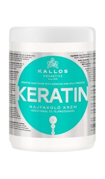 KALLOS KERATIN MASKA DO WŁOSÓW KERATYNOWA 1000ml