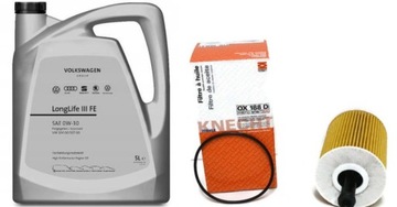 FILTR OX 188D + OLEJ VAG LONGLIFE III FE 0W30 5L