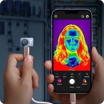 Мини-тепловизор-пирометр InfiRay P2 PRO Android-приложение USB C