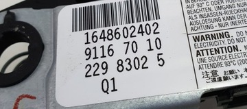 МОДУЛЬ РУЛЕВОГО КОЛЕСА MERCEDES R LIFT W251 1648602402