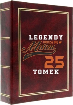 ALBUM NA ZDJĘCIE PREZENT NA URODZINY 30 40 50 60