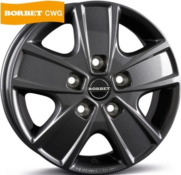 BORBET CWG 6x16 5x118 Fiat Ducato Jumper Boxer