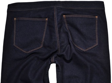 WRANGLER spodnie REGULAR straight NAVY jeans SLOUCHY _ W33 L29