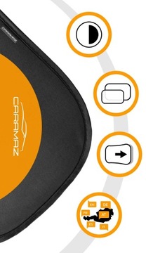 2x АВТОМОБИЛЬНЫЕ ОКОННЫЕ ПОКРЫТИЯ С УФ-ЗАЩИТОЙ СОЛНЕЧНОЙ СОЛНЕЧНОЙ КЛЕИ