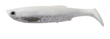 Guma Savage Gear Bleak Paddle Tail 10cm White Sil.