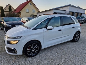 Citroen C4 Picasso II Picasso Facelifting 2.0 BlueHDi 150KM 2017 Citroen C4 Picasso Sliczny 2017 ful opcja zarejestrowany faktura bezwypadk, zdjęcie 3