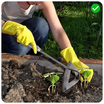 MOTYKA MOTYCZKA Z HARTOWANEJ STALI OGRODOWA S