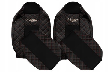 Pokrowce TIR RENAULT T 14- zagłówek zintegrowa pik