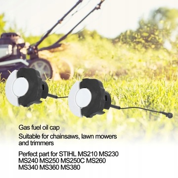 2 шт. Крышка бензобака для STIHL MS210 MS250.
