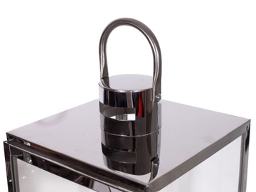 ФОНАРЬ ПОДсвечник СТАЛЬ ХРОМ 56СМ XXL