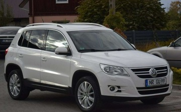 Volkswagen Tiguan I SUV 2.0 TDI CR DPF 140KM 2010 Volkswagen Tiguan 2.0TDI Automat 4x4 Navi Oryginal Lakier Sprowadzony Opla