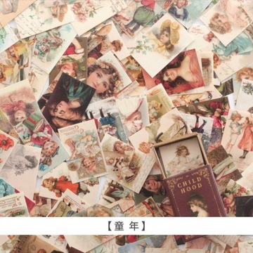 Styl nr 2 Vintage Stamp Book collection series pap