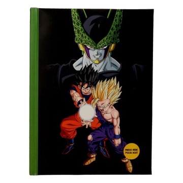 Świecący zeszyt LED A5 Dragon Ball Finalna Bitwa