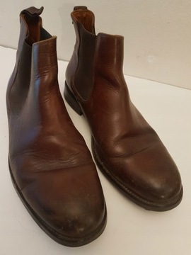 КОЖАНЫЕ ботинки челси RUSSELL & BROMLEY, размер 42