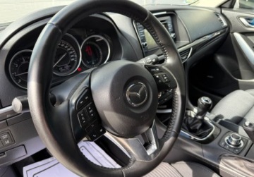 Mazda 6 III Kombi 2.2 SKYACTIV-D I-ELOOP 150KM 2015 Mazda 6 bezwypadekserwis aso1wlascicielorg lakierbiala perlajak nowa, zdjęcie 11