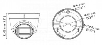 Камера Hikvision 5Mpx DS-2CE78H0T-IT3F(2.8mm)