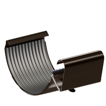KROP STAL System rynnowy ZŁĄCZKA RYNNY fi 130 BRĄZ