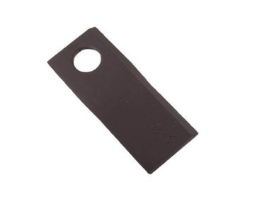 Nóż. nożyk kosiarka lewy 120X50X4mm otwór 21 zastosowanie RF 120/4 Pronar