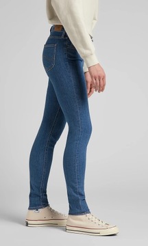 Lee SCARLETT SKINNY Mid Lexi RURKI DżiNS W26 L31