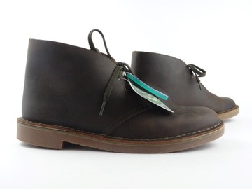 Clarks Bushacre 3 Dark Brown Leather trzewiki roz.43 (M8)