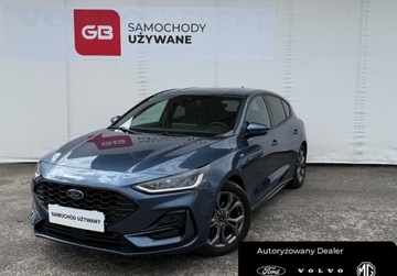 Ford Focus IV 2024 Ford Focus 1.0 EcoBoost 125KM mHEV MT6 ST-Line Salon PL ASO FV23 Gwar Fabr