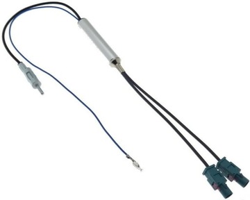 WZMACNIACZ SEPARATOR ANTENOWY FAKRA x2 DIN VW SEAT