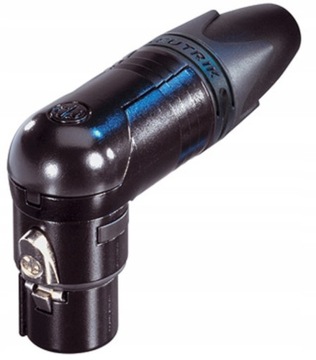NEUTRIK NC3FRX-BAG WTYK XLR ŻEŃSKI KĄTOWY