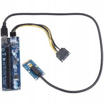 Usb 3.0 Mini Pci-E do Pcie Pci Express 1X do 16X E