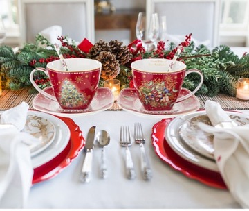 Рождественские стаканчики, 2 шт, подарочные стаканчики