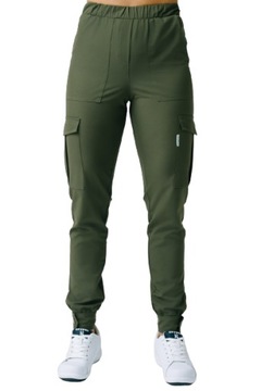 Spodnie medyczne SpaWear khaki L