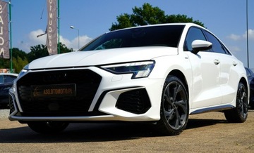 Audi A3 8Y Limousine 1.5 35 TFSI 150KM 2022 Audi A3 Limousine S LINE skóra KAMERA virtual, zdjęcie 11