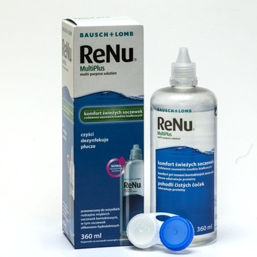 RENU MULTIPLUS 360ML КОНТАКТНЫЕ ЛИНЗЫ ЖИДКОСТЬ + БЕСПЛАТНЫЙ КОНТЕЙНЕР