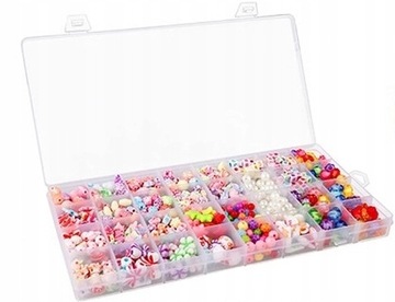 НАБОР БУСИН БУСИНЫ ДЛЯ БРАСЛЕТОВ И ГРУПП