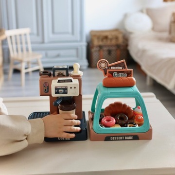 НАБОР БЫТОВОЙ ТЕХНИКИ КОФЕМАШИНА СВЕТ ЗВУК ВУПИ