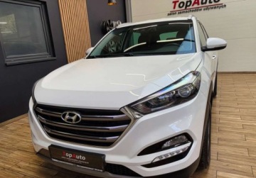Hyundai Tucson III SUV 1.7 CRDi 141KM 2017 Hyundai Tucson 1.7 blue CRDI AUTOMAT bezwypadkowy GWARANCJA perfekcyjny, zdjęcie 12