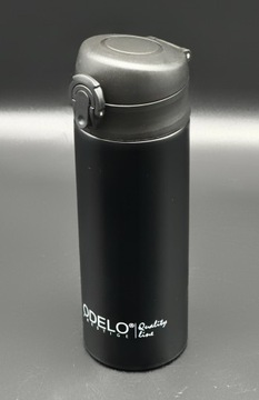 ТЕРМОС БУТЫЛКА ТЕРМАЛЬНАЯ КРУЖКА С НОСИКОМ 350мл ЧЕРНАЯ ВОДА ЧАЙ