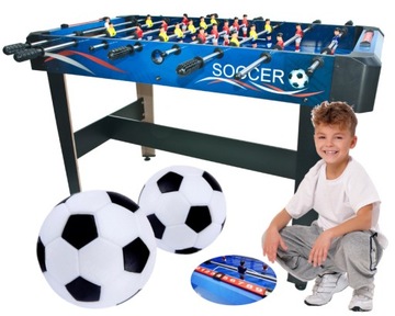 STÓŁ DO PIŁKARZYKÓW PIŁKARZYKI STOŁOWE GRA ZRĘCZNOŚCIOWA DLA DZIECI + PIŁKI