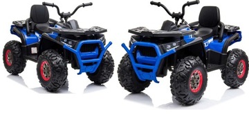 АККУМУЛЯТОР QUAD ATV 4X4 КОЖА МЯГКИЕ КОЛЕСА EVA ПОДСВЕТКИ ЗВУК ДИСТАНЦИОННЫЙ 2.4G